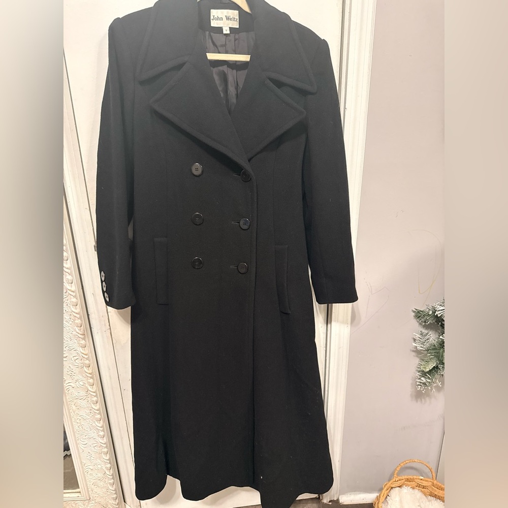 Women's Black Trench Coat